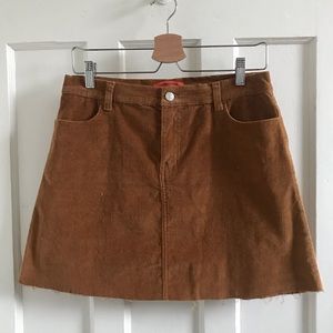 Signature 8 corduroy skirt